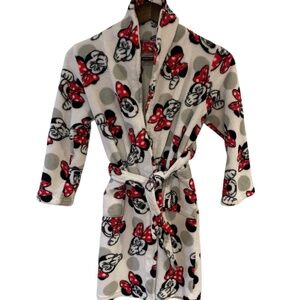 Disney’s Minnie Mouse Girls Robe SZ 8